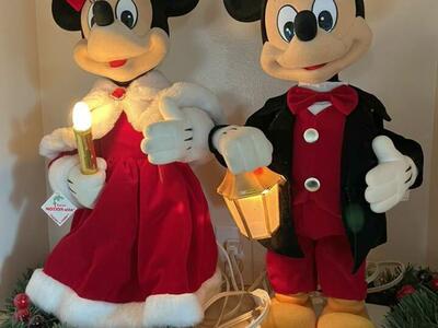 Disney Telco Motionette Mickey And Minnie Mouse