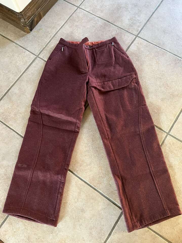 Solomon Advanced Skin Maroon Snow Board Ski Pants