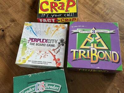 Games Tri Bond Fact It Crap Gender Bender Perplex