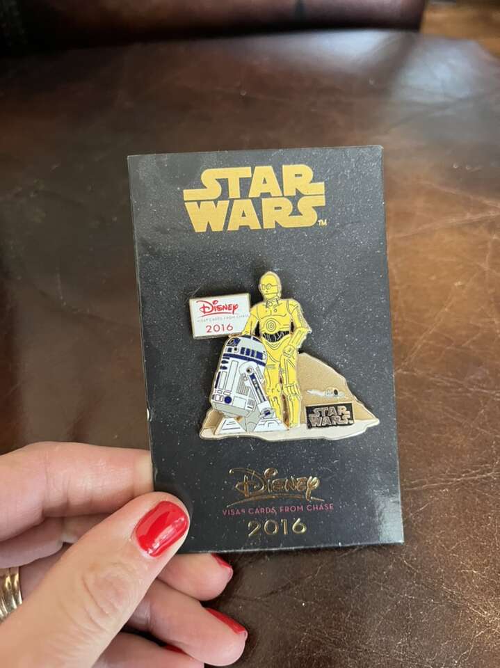 Disney Retired Star Wars Pin 2016 Visa