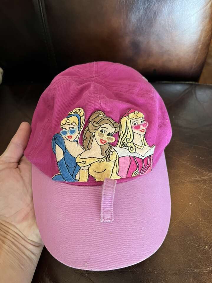 Disneyland Pink Embroidered Hat Kids
