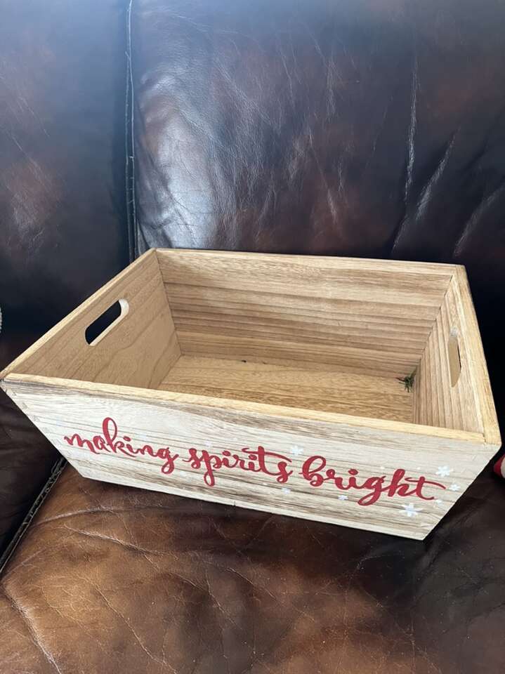 Christmas Tote Making Christmas Bright