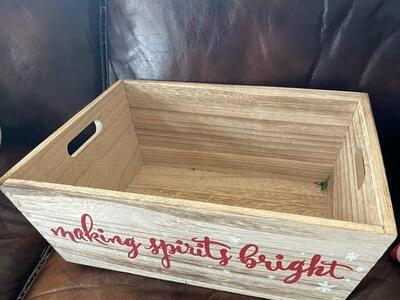 Christmas Tote Making Christmas Bright