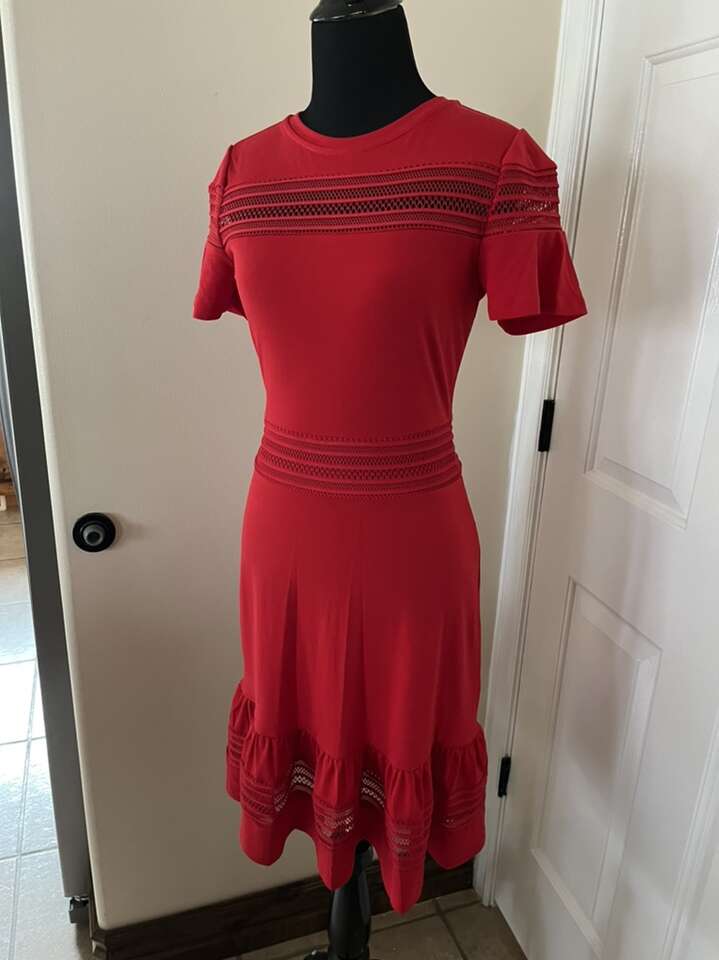 Michael Kors Red Dress Size XS