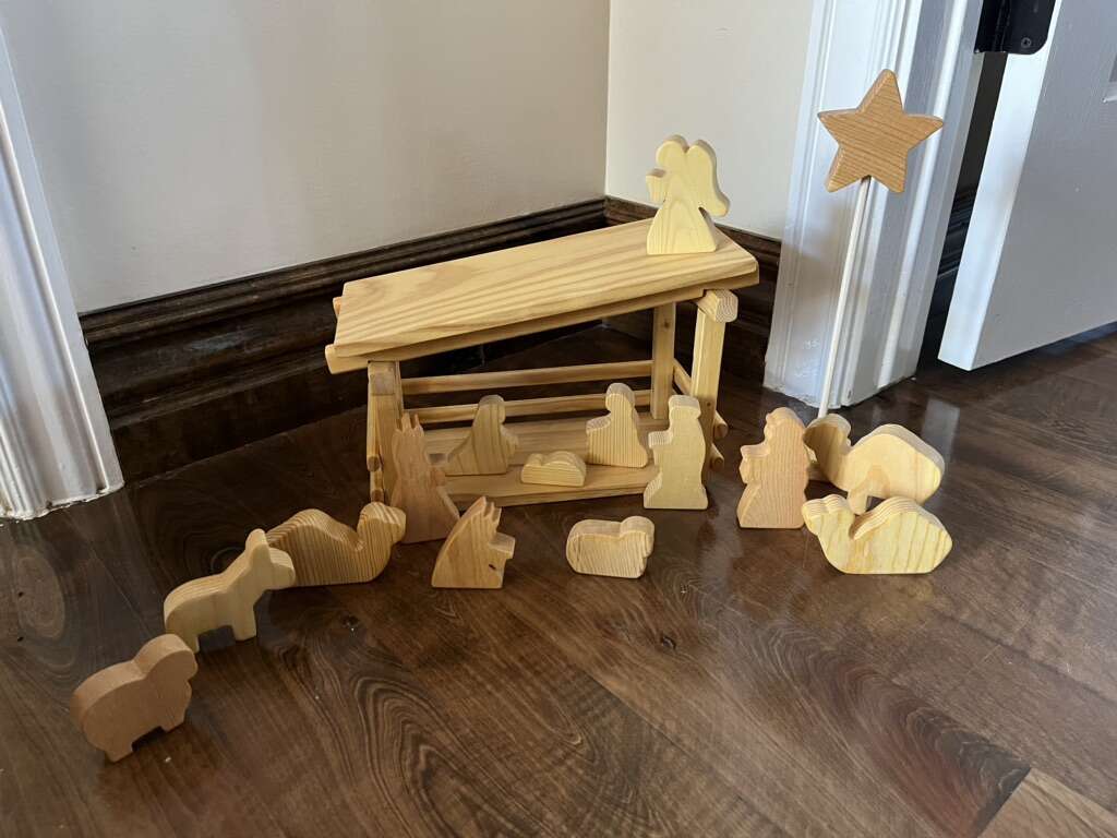 Wooden Nativity Set