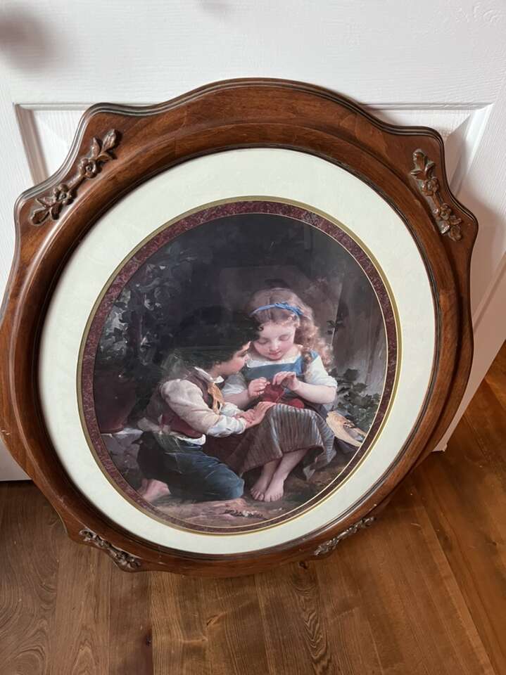 Vintage Round Picture