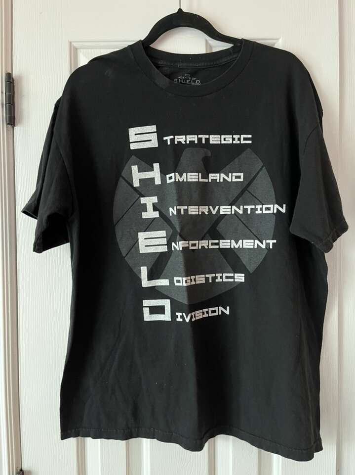 Marvel agents of shield T-Shirt black size XL