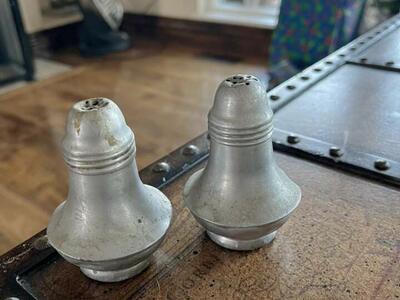 Metal Salt And Pepper Shakers