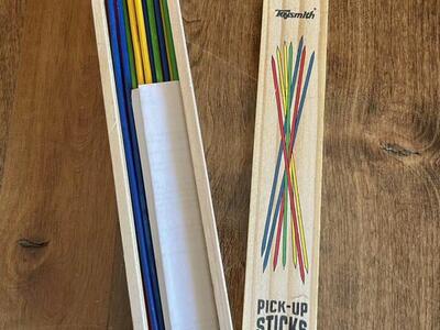 Wooden Toysmith pick up sticks game NEW!
