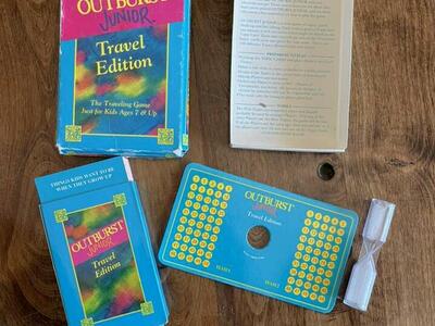 Outburst junior travel edition game