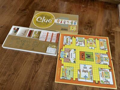 Vintage Clue 1963 Game
