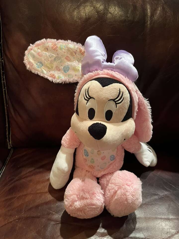Minnie Mouse Easter stuffed animal 16 inches