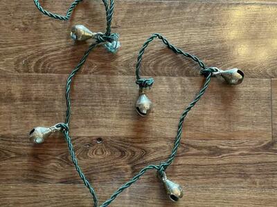Vintage Brass Bells 4 Feet Long