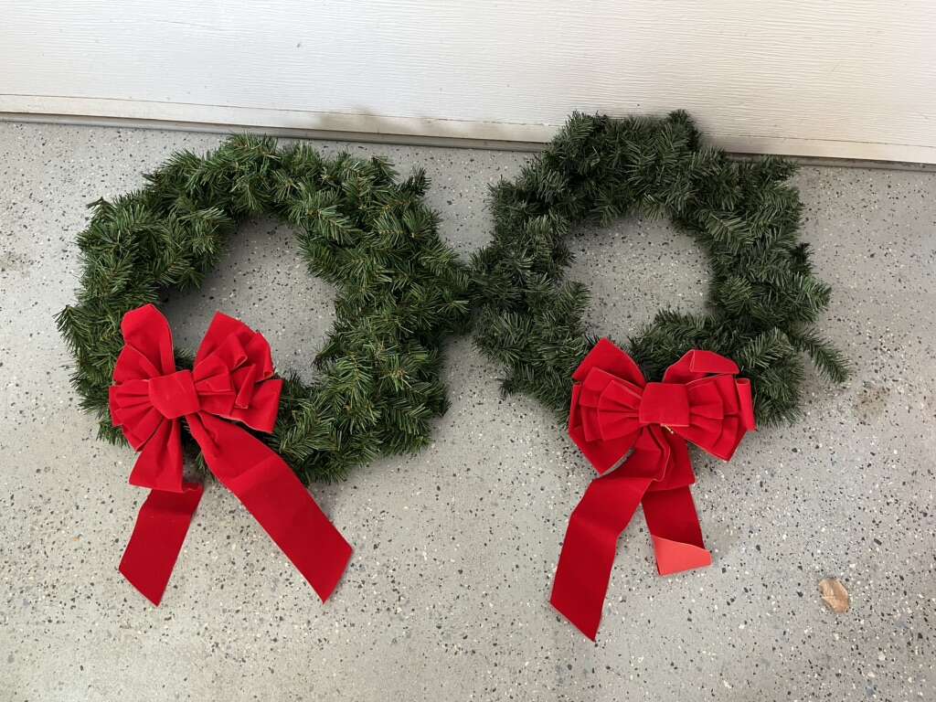 Wreaths 21 Inches $20 Each