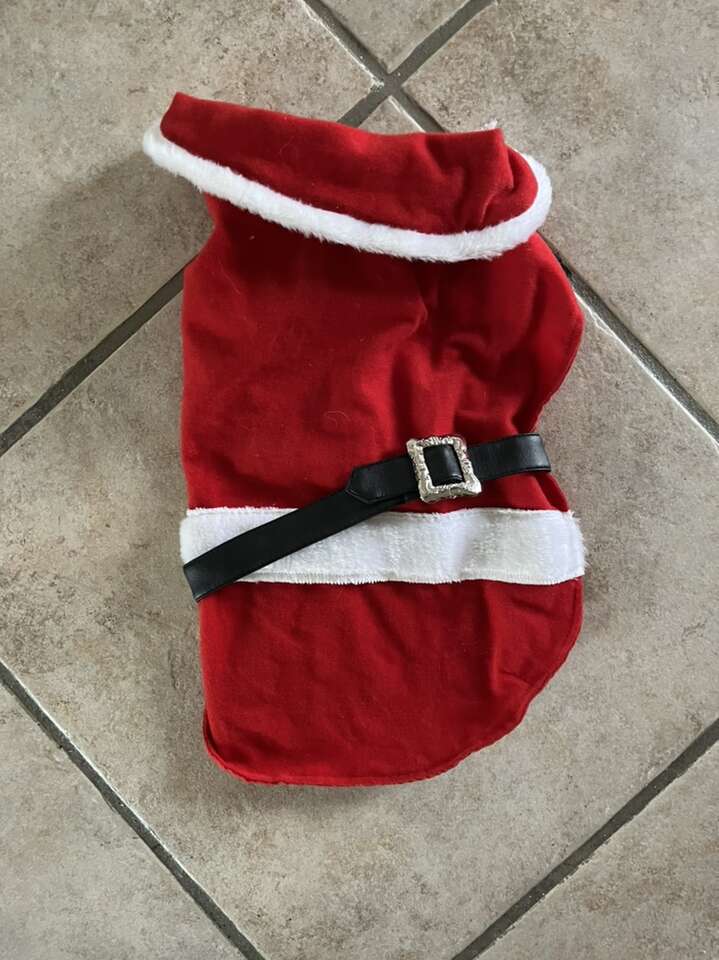Santa Claus Dog Outfit M