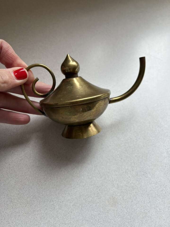 Brass Genie Aladdin Lamp