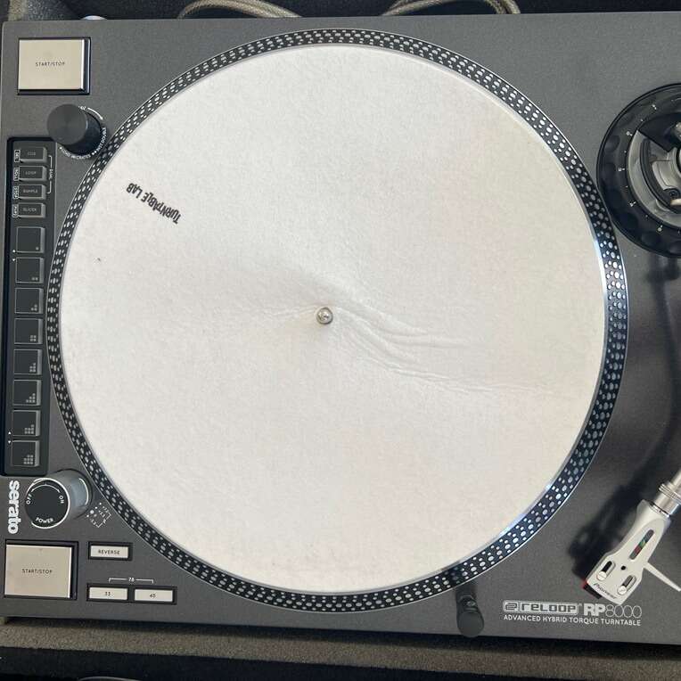 Turntable And Case With Stand