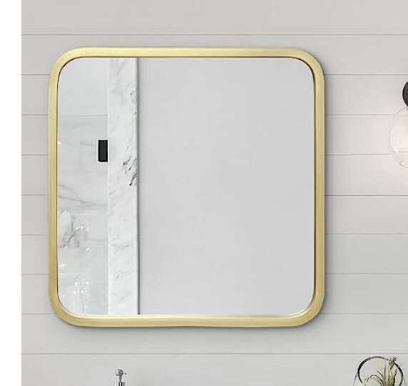 24 Inch Gold Mirror