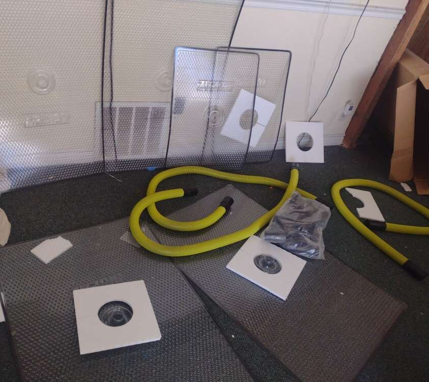 Drieaz restoration equipment, new in box, offers