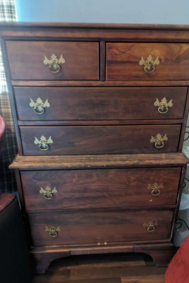 Maple wood dresser Furniture