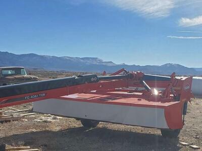 2023 KHUN FC 4061 TCR rotary swather mower conditi