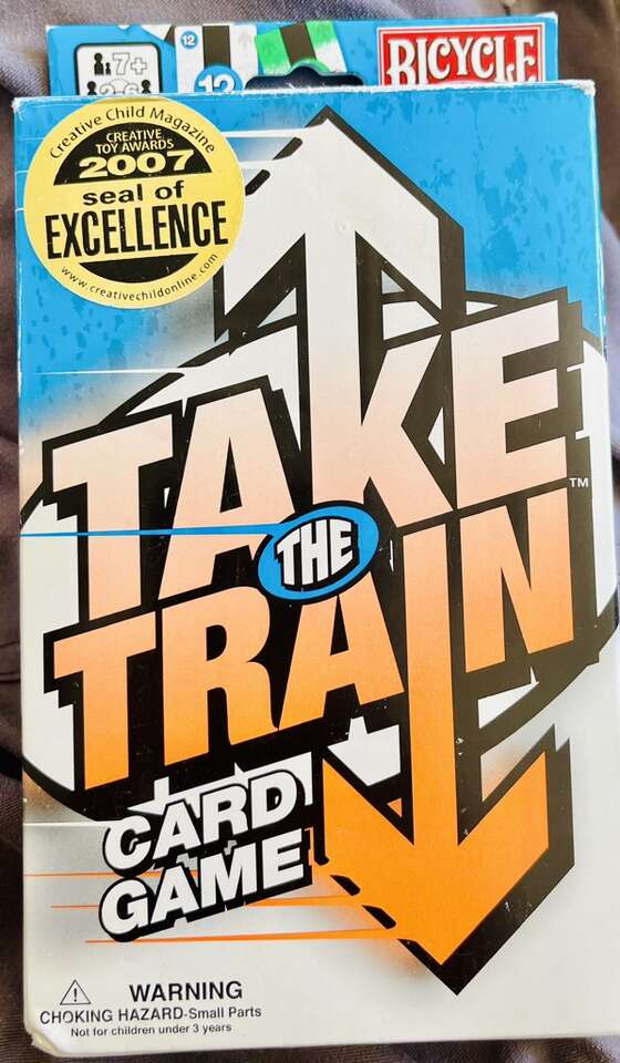 Take the Train Card Game Fast Moving Luck Strategy