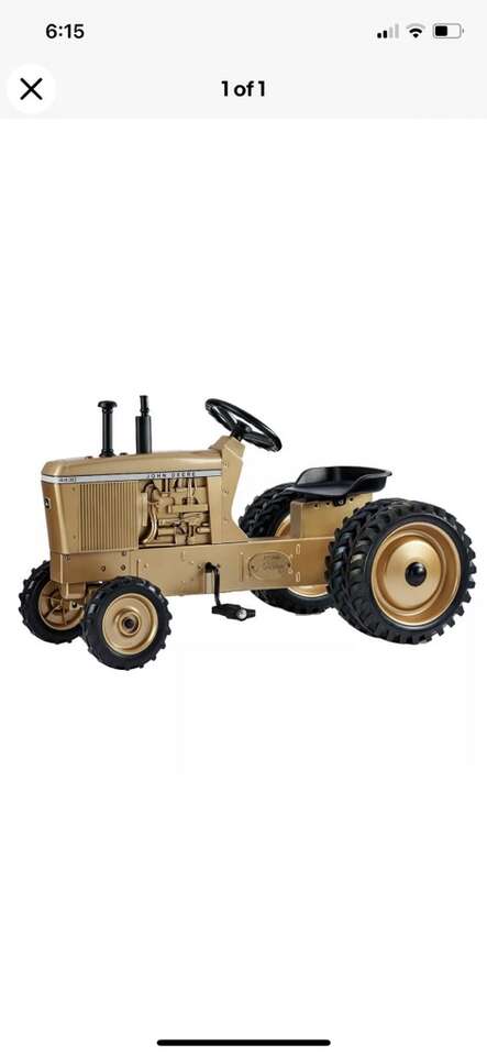 John Deere 4430 Gold Pedal Tractor