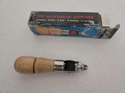 Sewing Awl Stitching Tools Kit for Leather, Canvas other Heavy Material