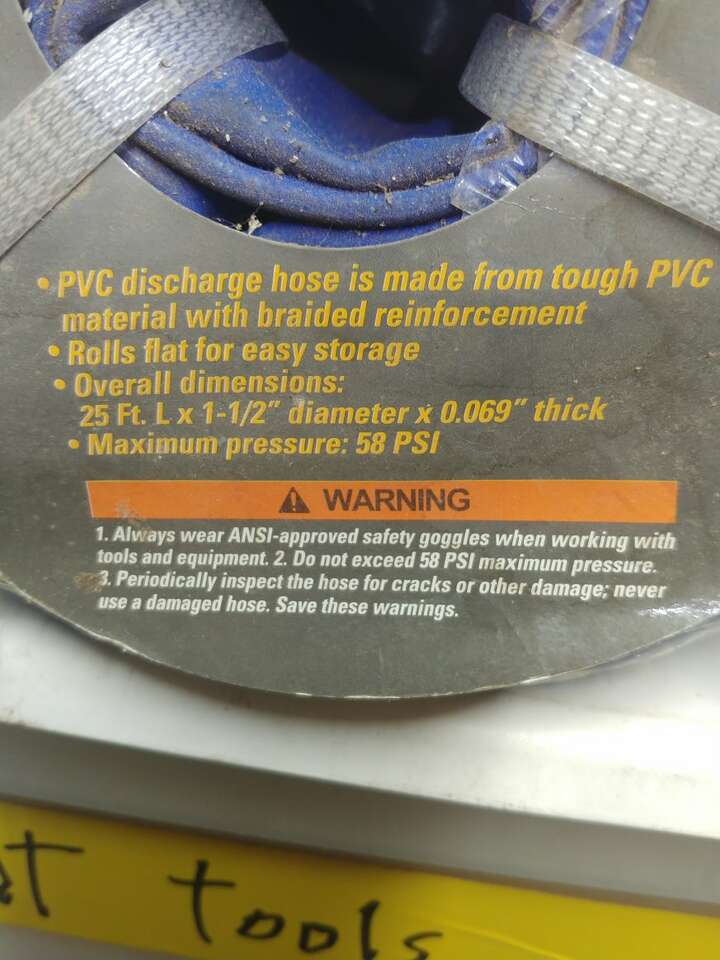 Discharge hose
