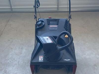 Craftsman snow blower