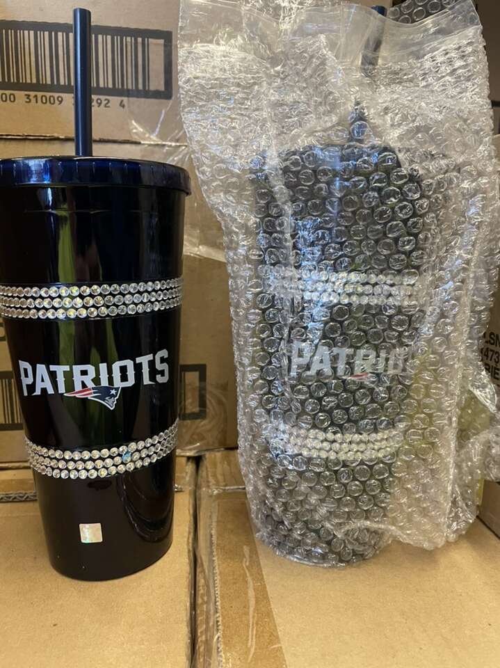 New 22oz Patriots Tumbler