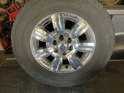 F150 rim and tire