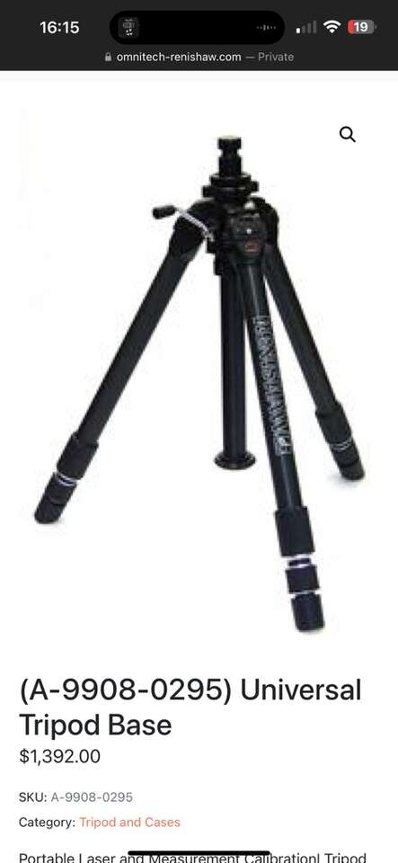 Renishaw tripod make offer