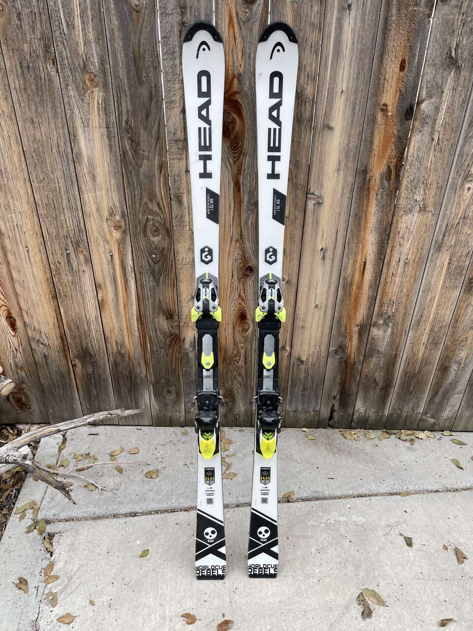 Head World Cup Slalom Skis - 158cm