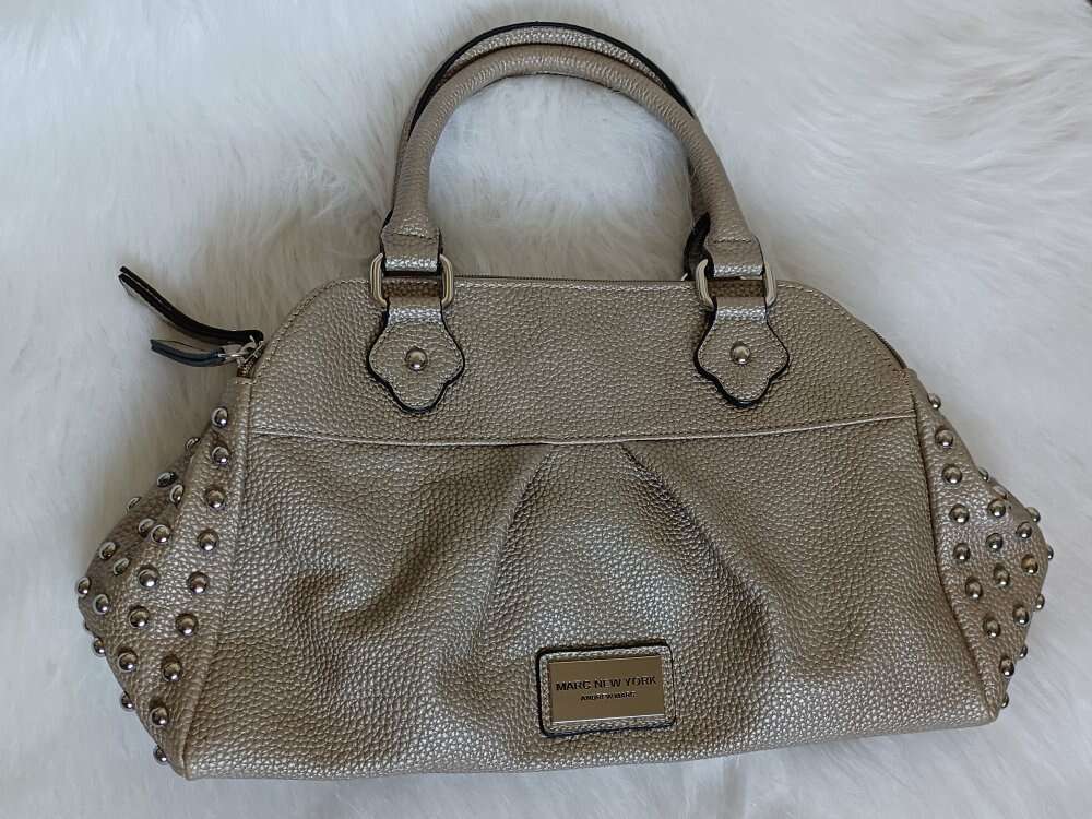 Marc New York Andrew Marc Gray/Silver Bag Purse