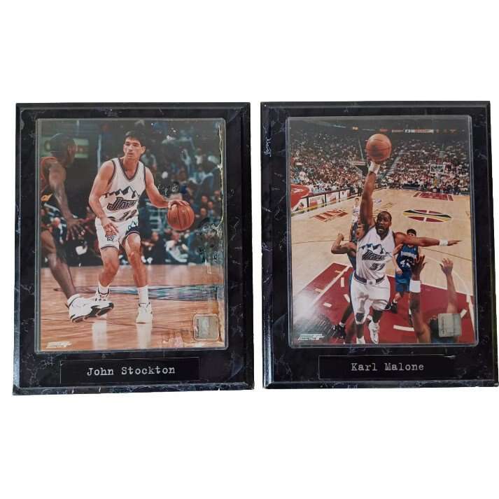 Vintage Basketball Karl Malone And John Stockton