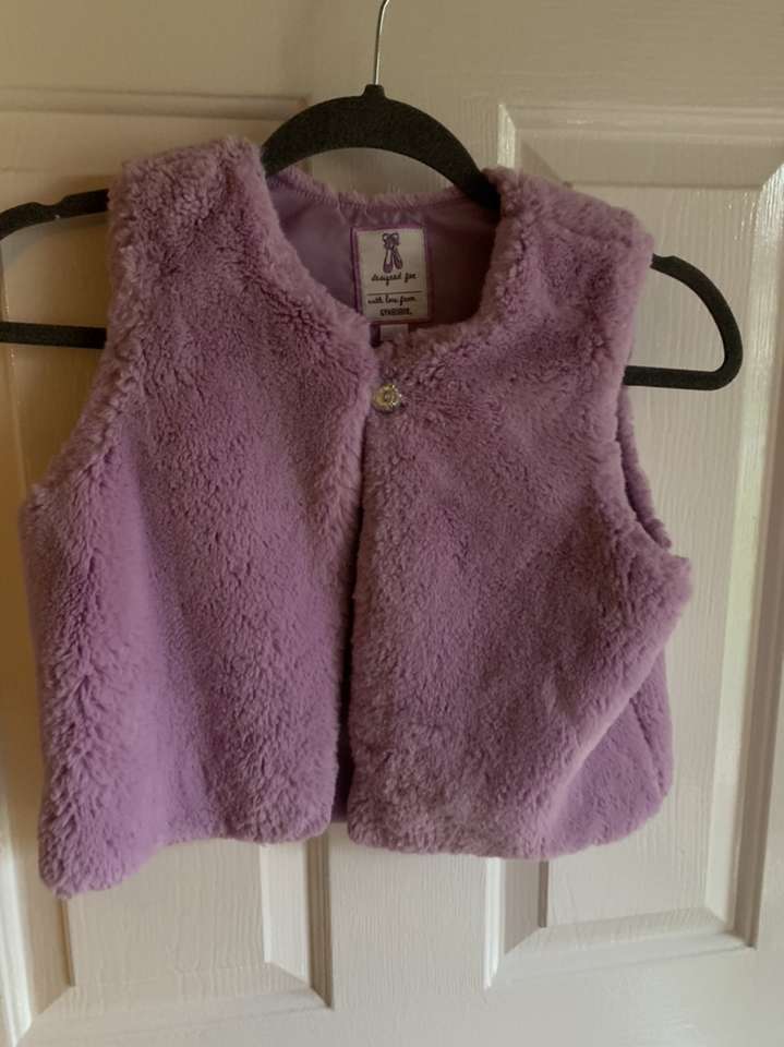 Gymboree Girls Vest 7/8 M