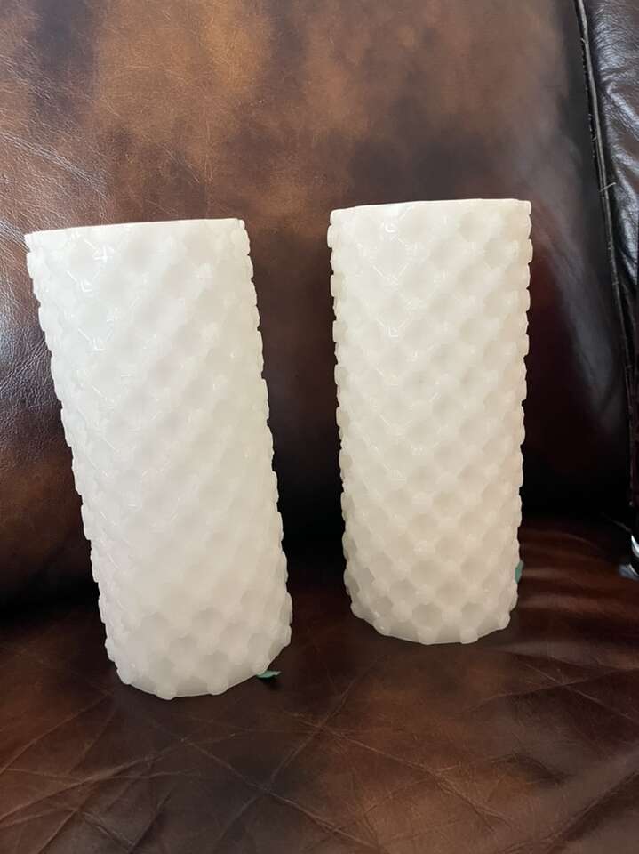 Large Honeycomb Battery Operated Candle Set