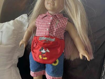 American Girl Sized Disneyland Fanny Pack