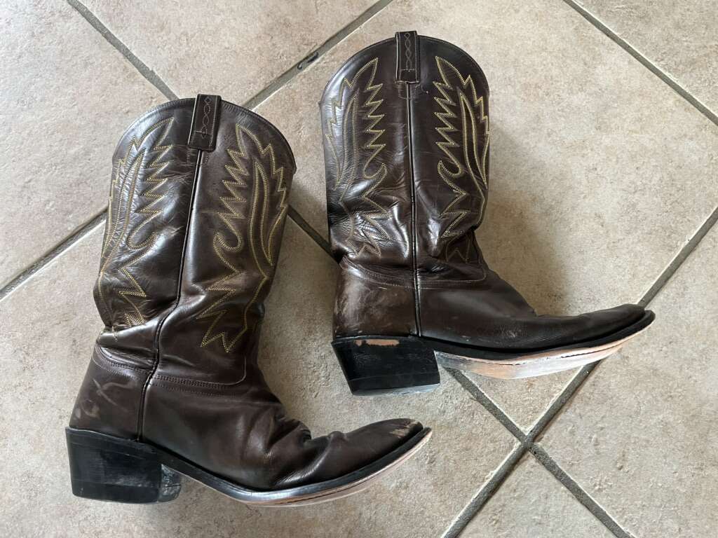 Old West Men’s Cowboy Boots Size 9