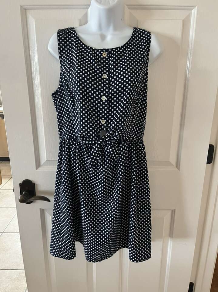 Emerald Sundae Polka Dot Dress Size 11