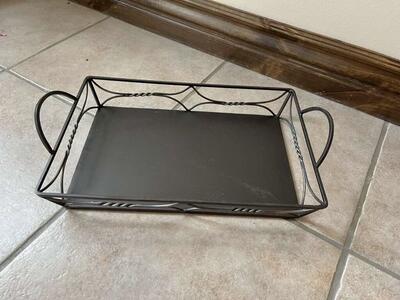 All Metal Long Tray Or TV Tray