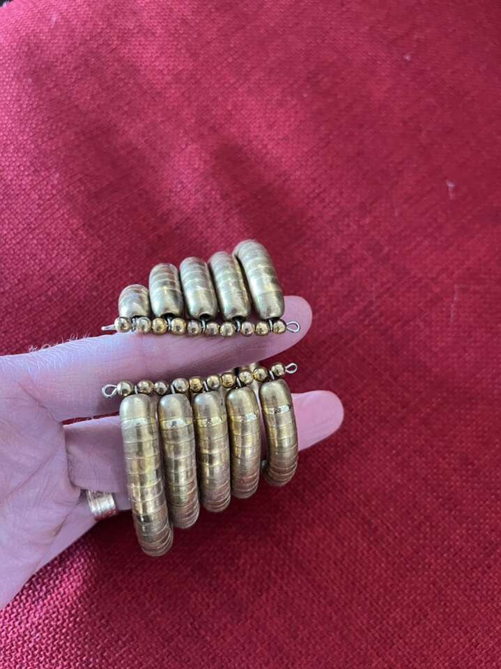 Bracelet Gold And Brass Look Wrap Bracelet