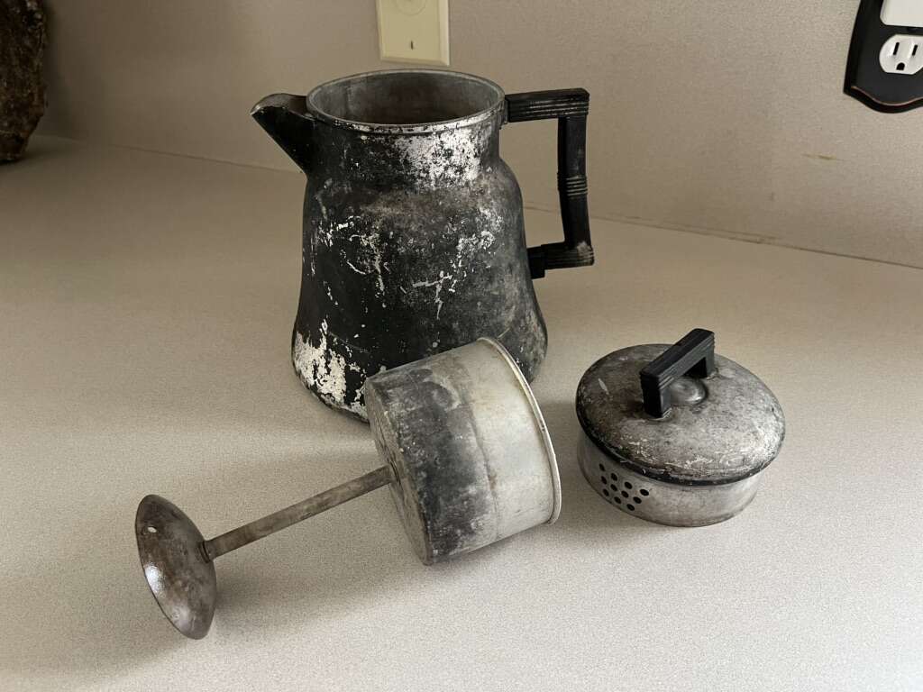Antique Coffee Pot Tea Kettle