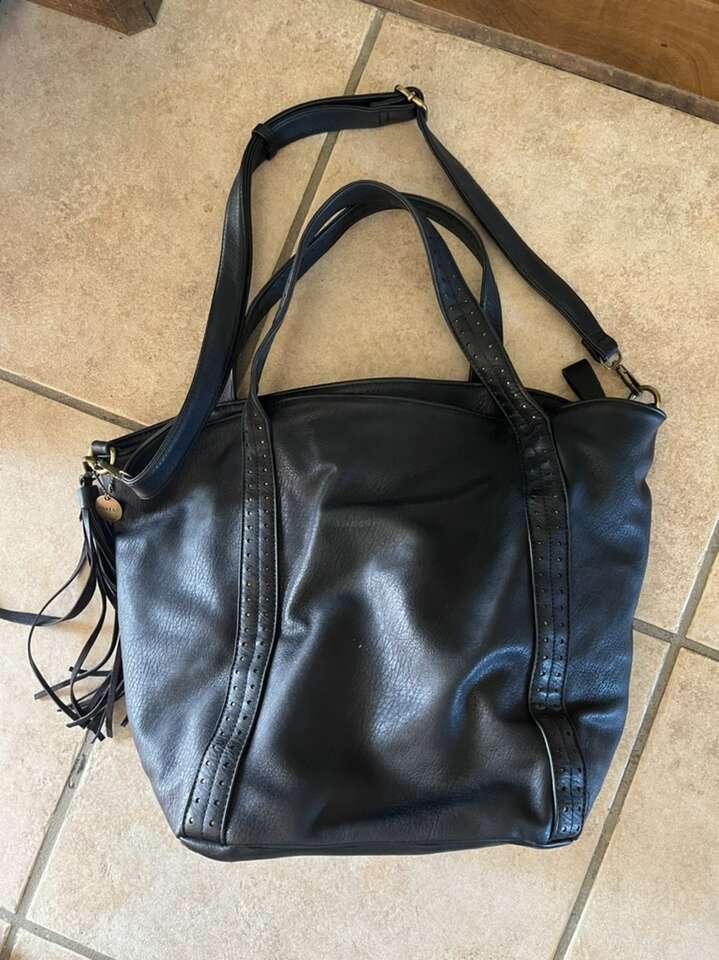 Ampere large black purse/bag