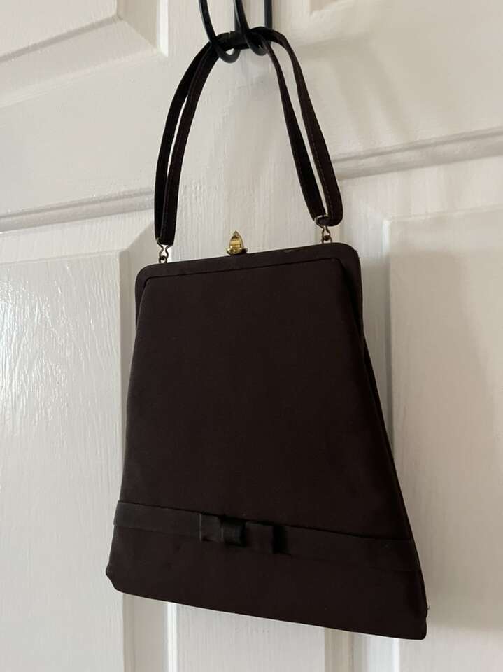 Vintage Dark Brown Purse