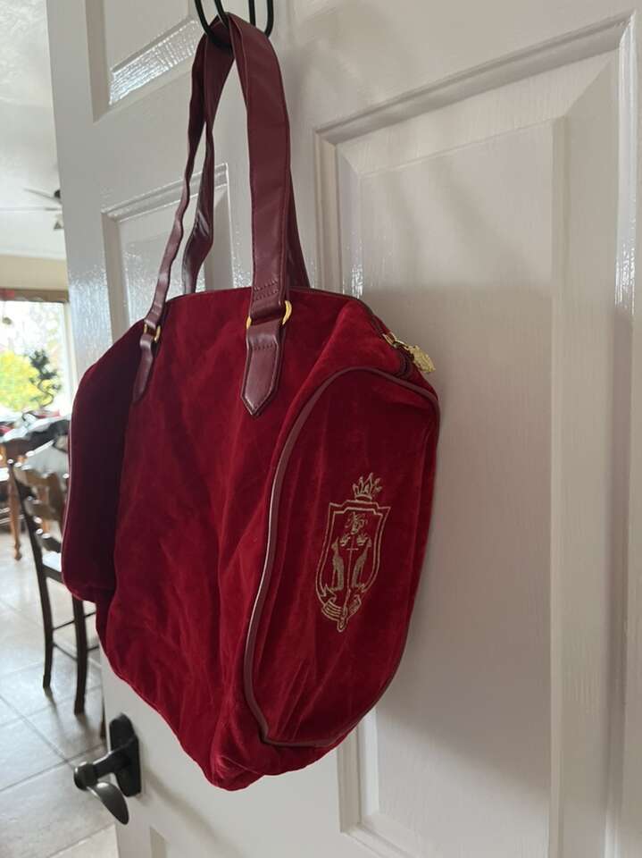 Red Velvet Duffel Bag