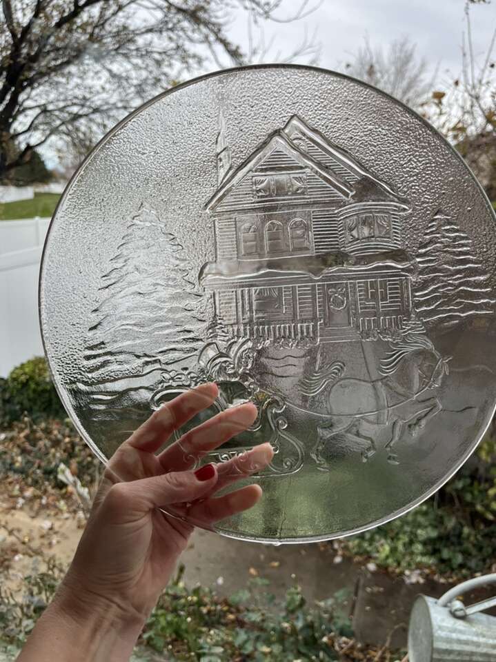 Clear Glass Plates (6)