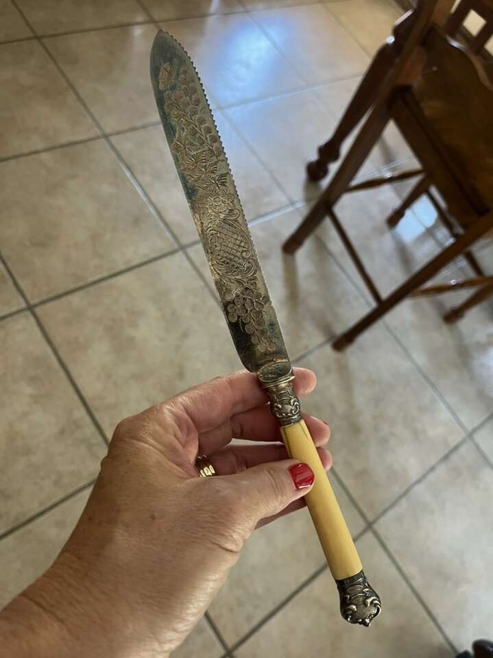 Antique Wedding Server