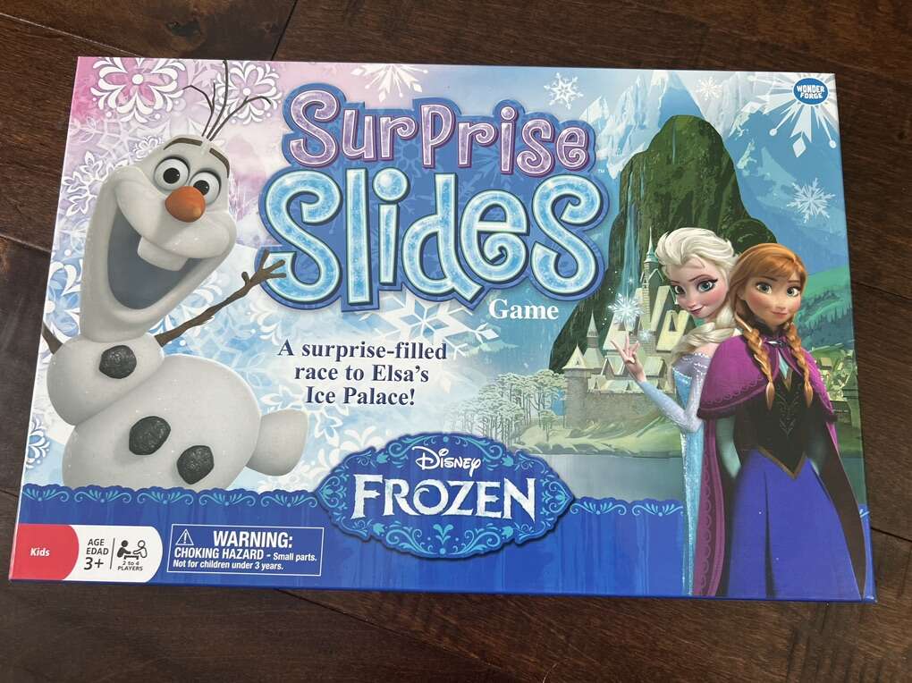 Frozen Surprise Slides Game